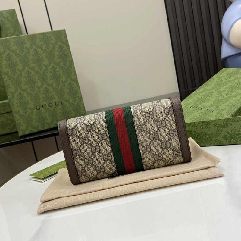 G*u*i ophidia wallet brown