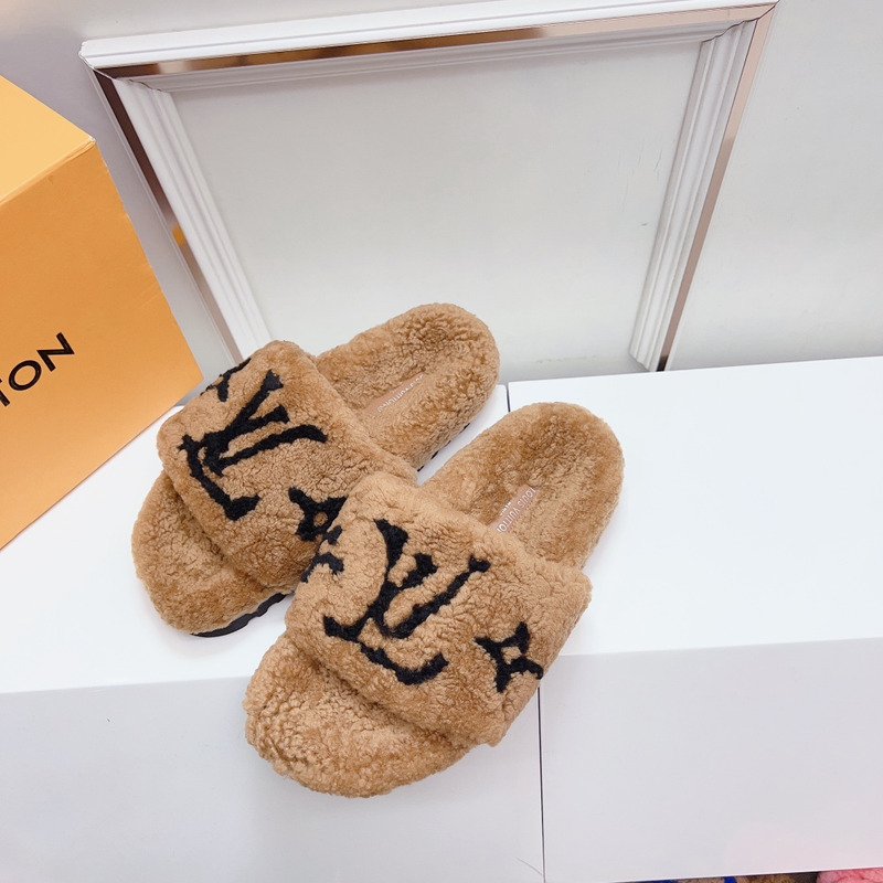 l**is V*t*n paseo flat comfort mules brown