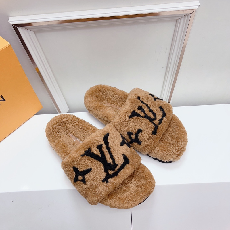 l**is V*t*n paseo flat comfort mules brown