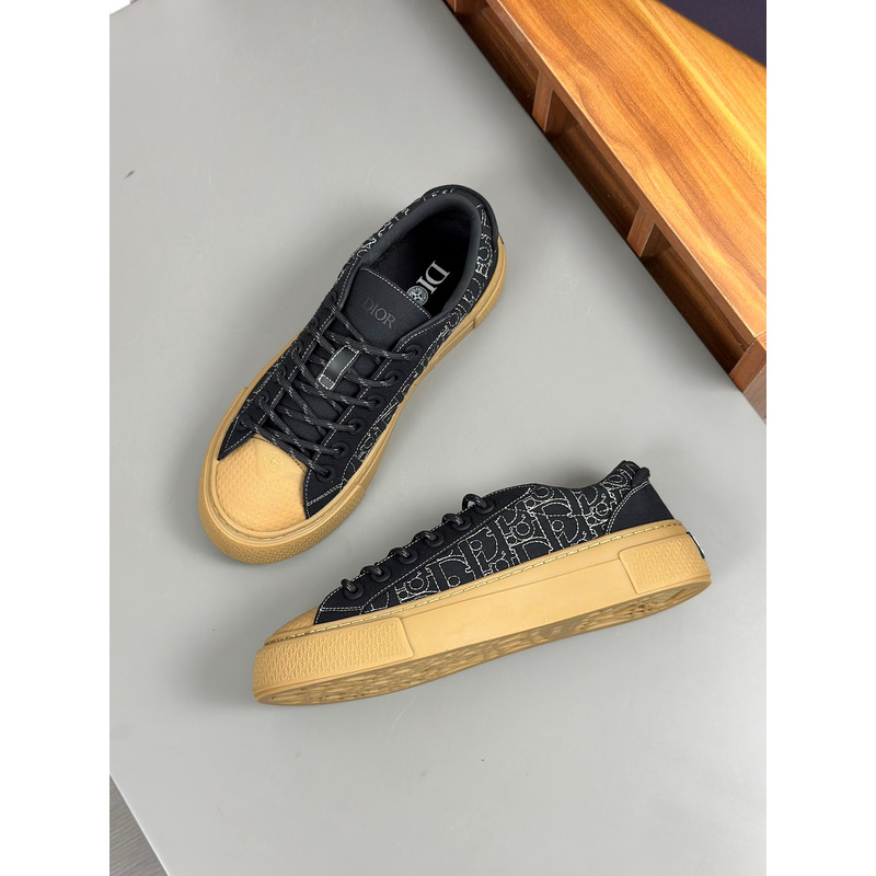 D*or and stone island b33 sneaker black and brown