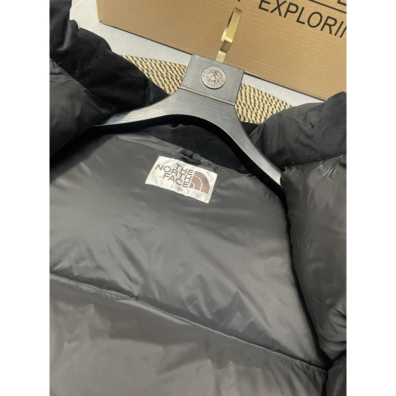 the n0*h F**e nuptse down jacket black