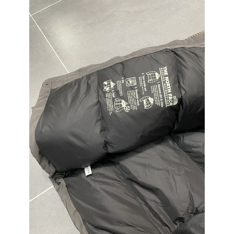 the n0*h F**e down jacket black