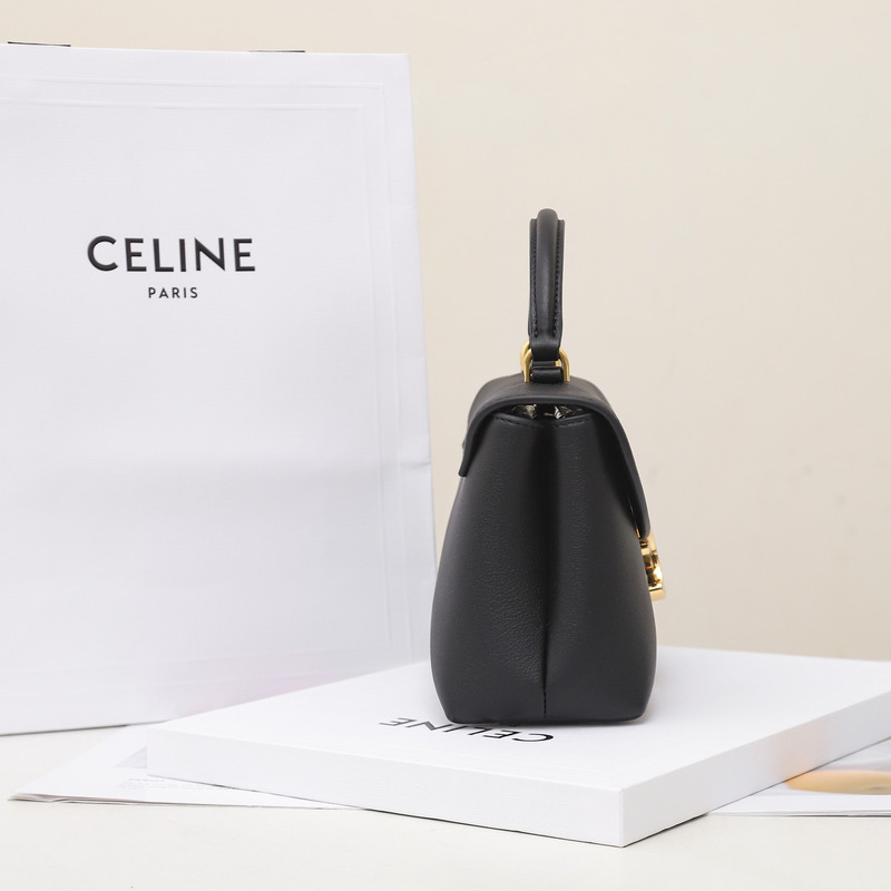 ce**e teen ning bag in S*pple calfskin black