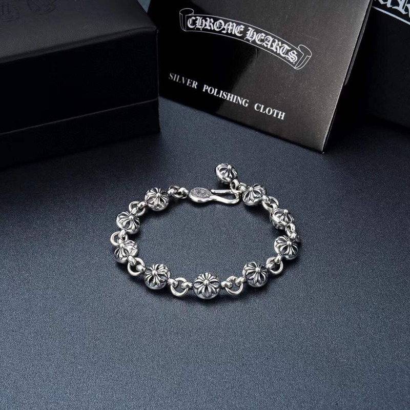 Ch*0me heart bracelets
