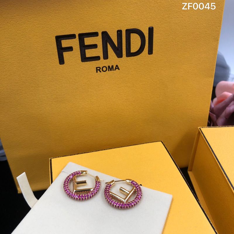 F**di earrings