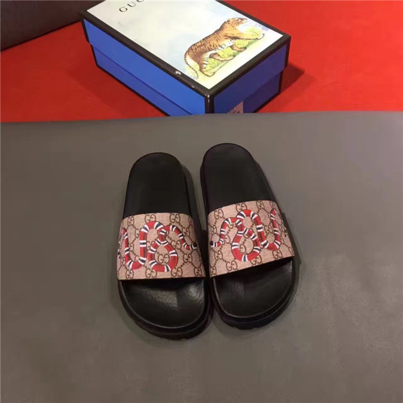 G*u*i snake print sandals