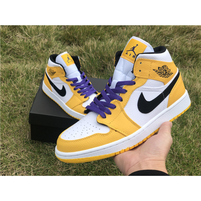 Air Jordan 1 Mid 852542 700 Sneakers Men Women