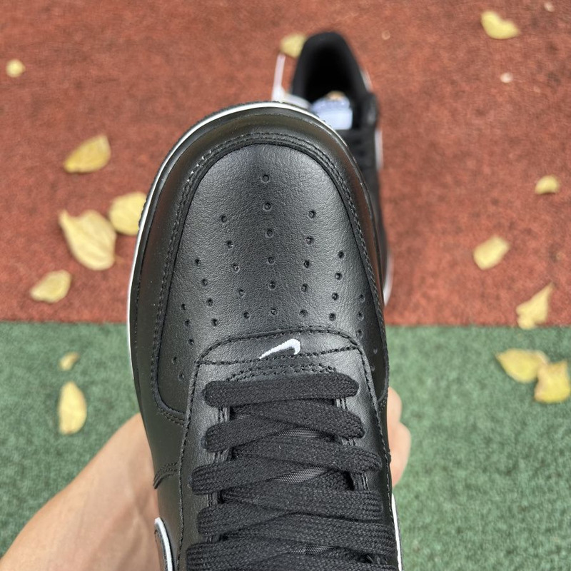 Nike Air Force 1 Low Black White Patent Leather Hook C20327 100 Sneakers men women