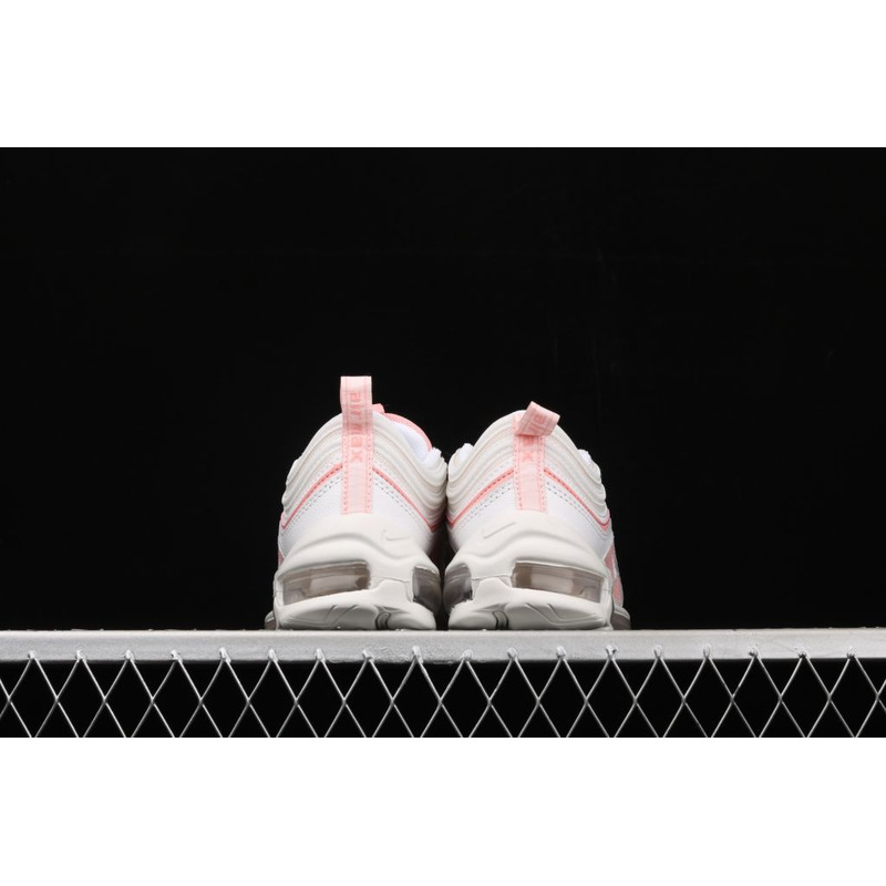 Nike Air Max 97 White Powder 3M Reflective Bullet Running Shoes 921733 104 Sneakers Women