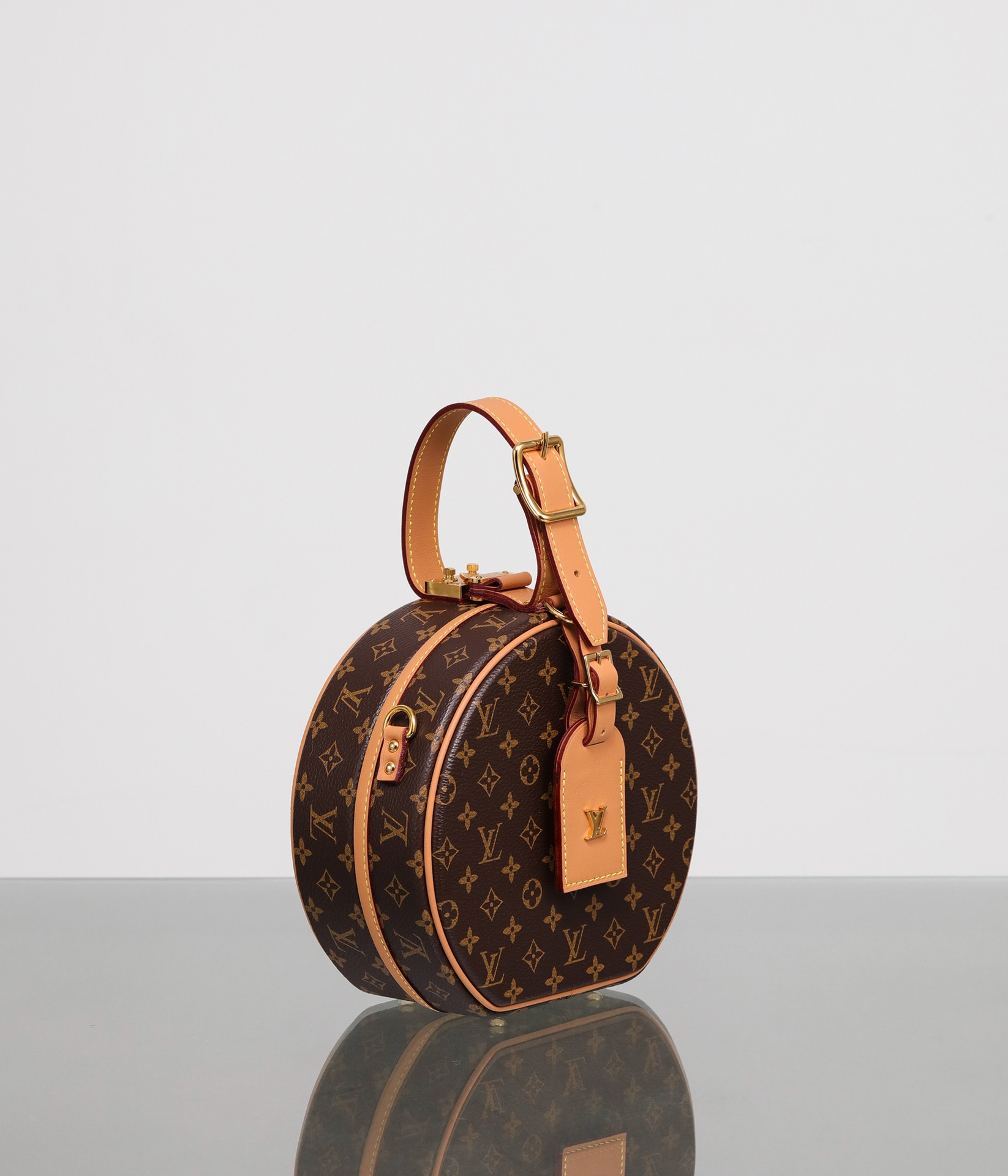 LV  Petite Boite Chapeau  M43514 6.9 x 6.5 x 3 inches